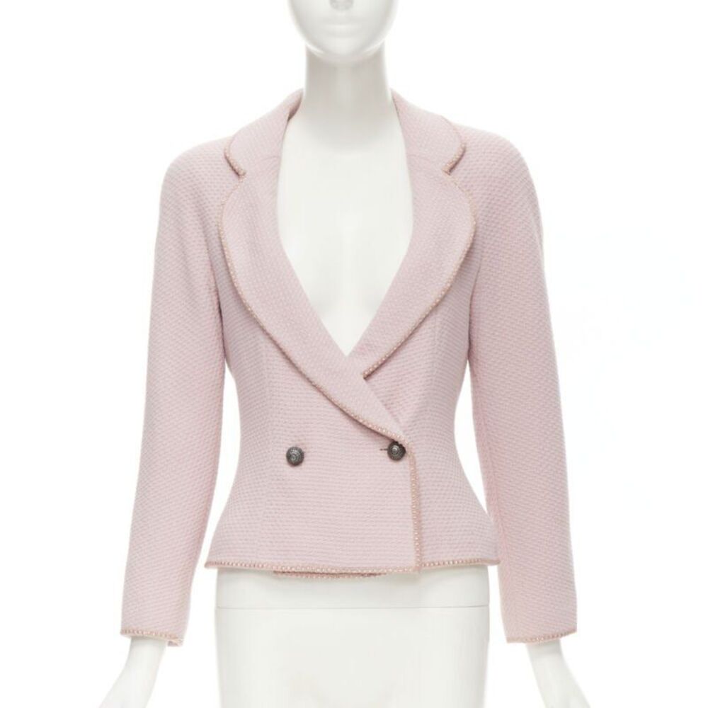 Christian Dior Tweed Ribbon Jacket
